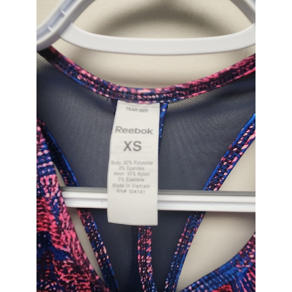 Reebok Women's Tank Top Gym Workout Training Speed Wick Purple Size XS NEW - Picture 2 of 6